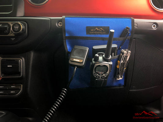 Overland Gear Guy Jeep Grab Handle Mesh Flat Pocket