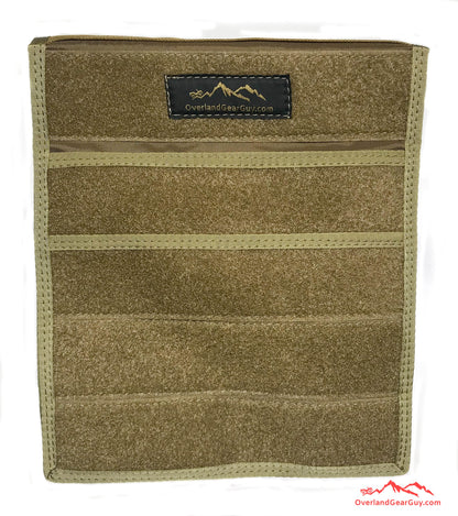 Overland Gear Guy Jeep Grab Handle Velcro Flat Pocket