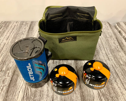Overland Gear Guy MOLLE  JetBoil Pouch  Dual Propane Bottle Pouch