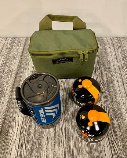 Overland Gear Guy MOLLE  JetBoil Pouch  Dual Propane Bottle Pouch