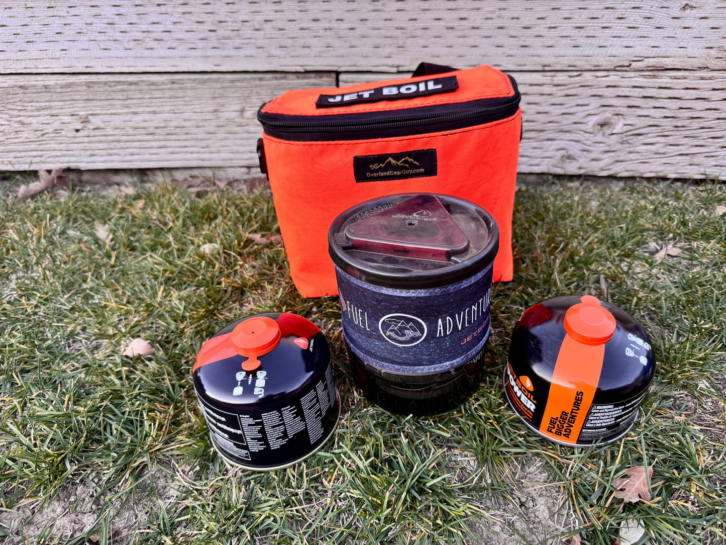 Overland Gear Guy JetBoil Pouch  Jet Boil Fuel Pouch