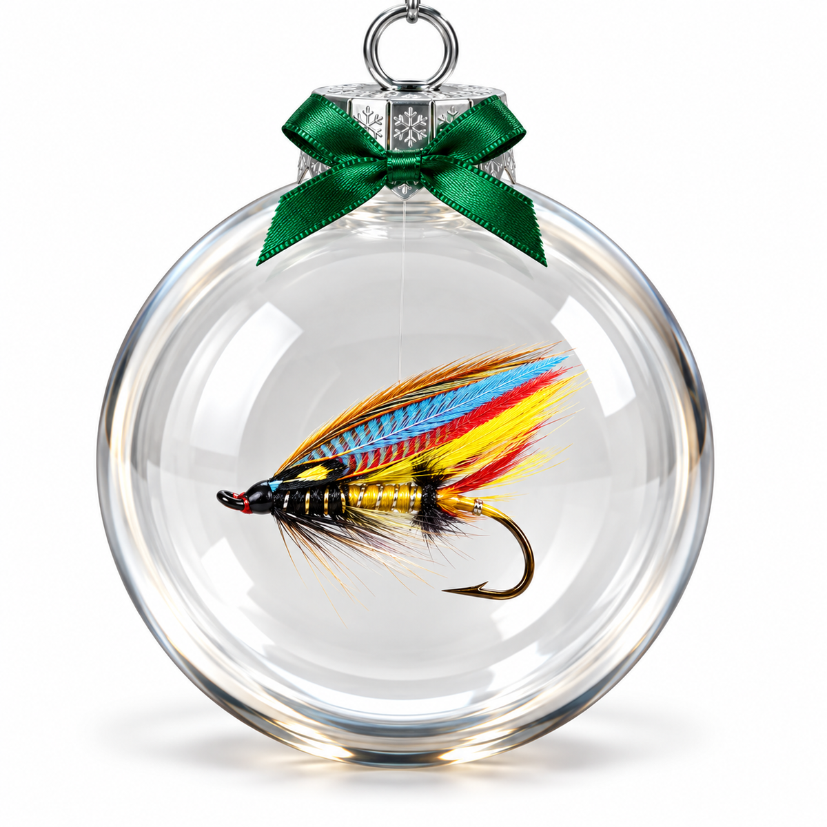 Stone Creek Tied Fly Holiday Ornaments