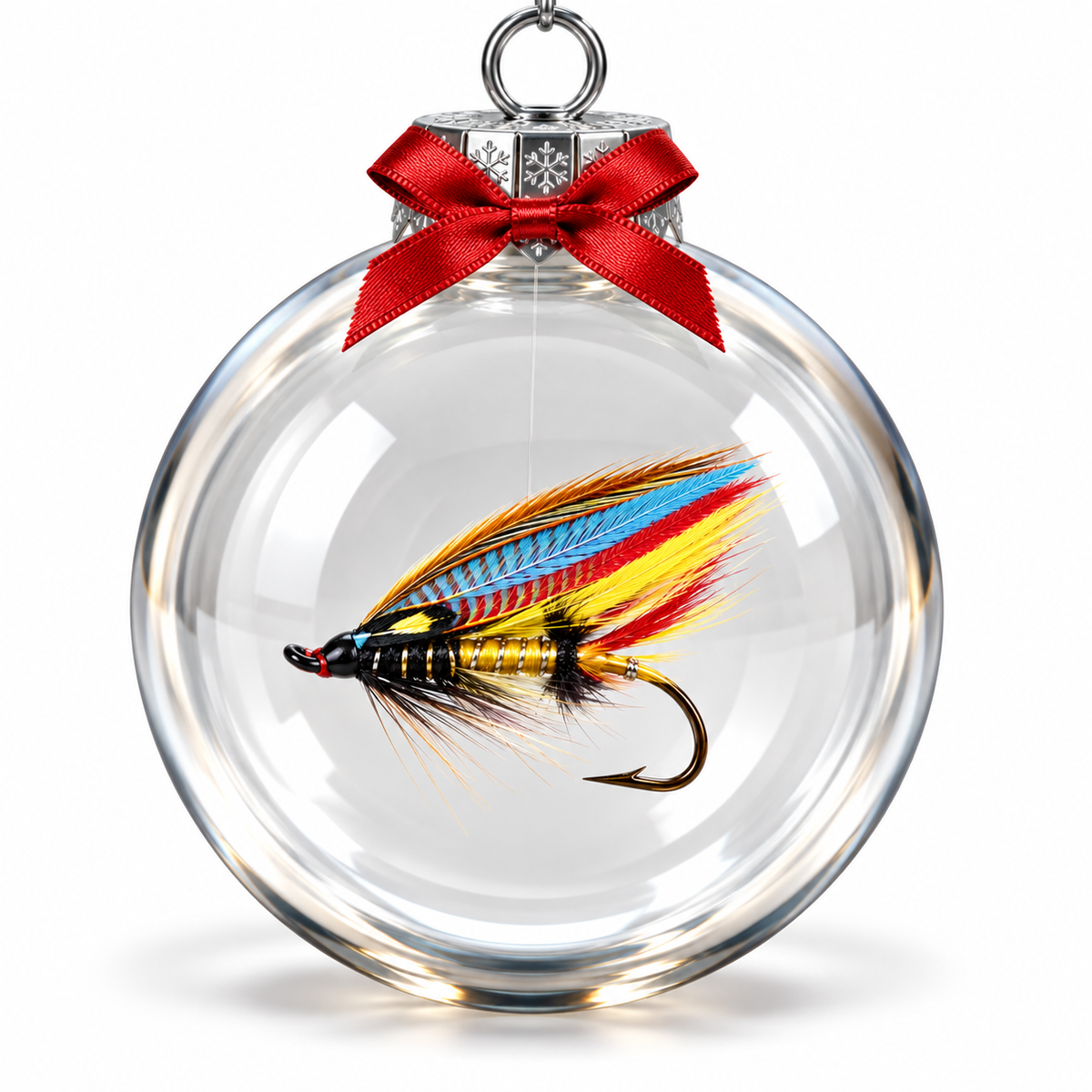 Stone Creek Tied Fly Holiday Ornaments