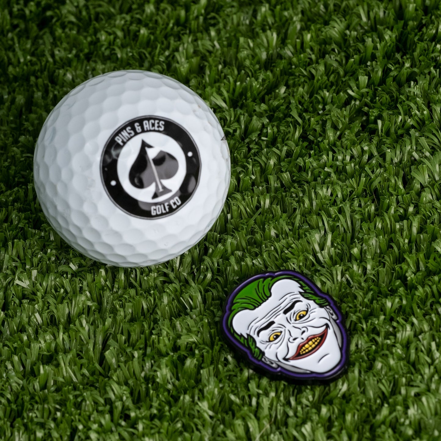 Pins and Aces Joker Ball Marker 3.0