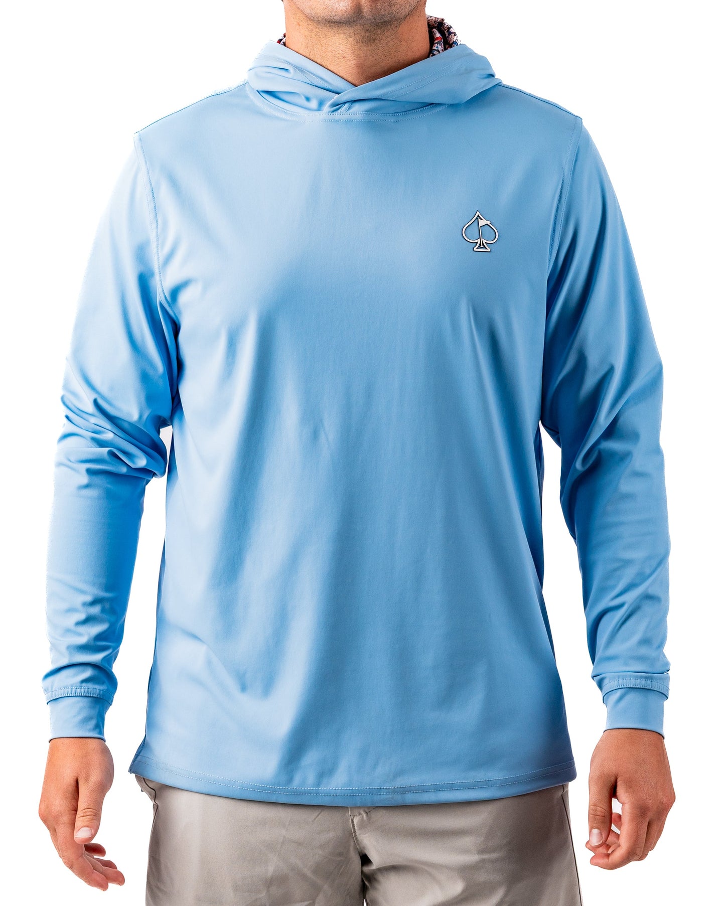 Pins and Aces Performance Golf Hoodie - Bomb Pop