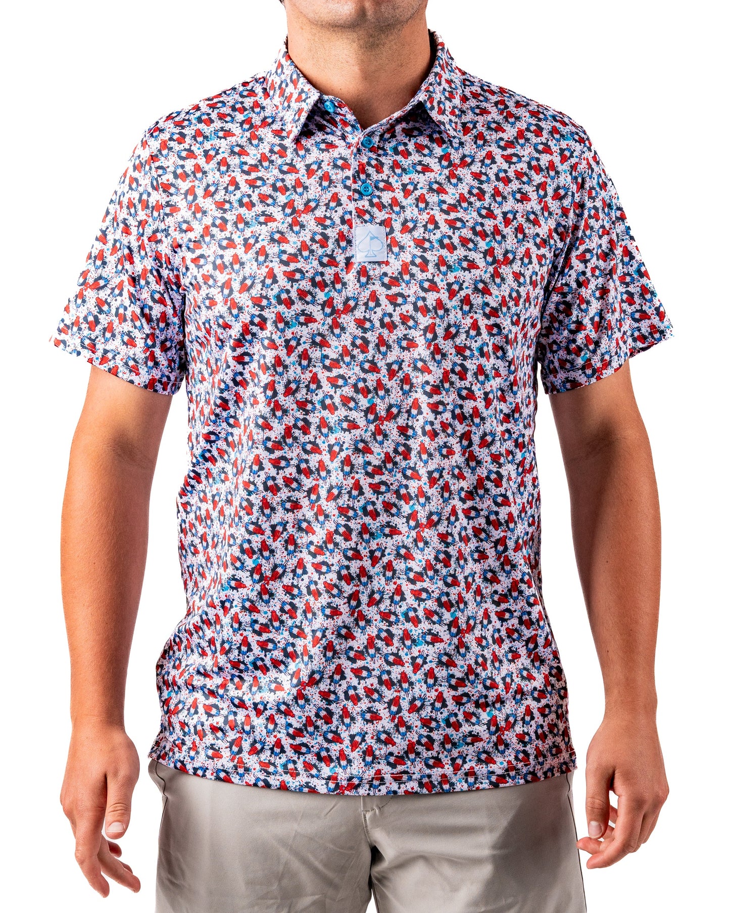 Pins and Aces Bomb Pop Splatter