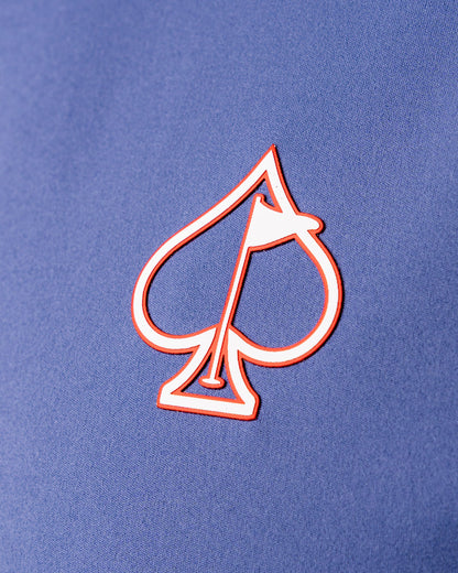 Pins and Aces Performance Golf Hoodie - Wavy Stars and Stripes