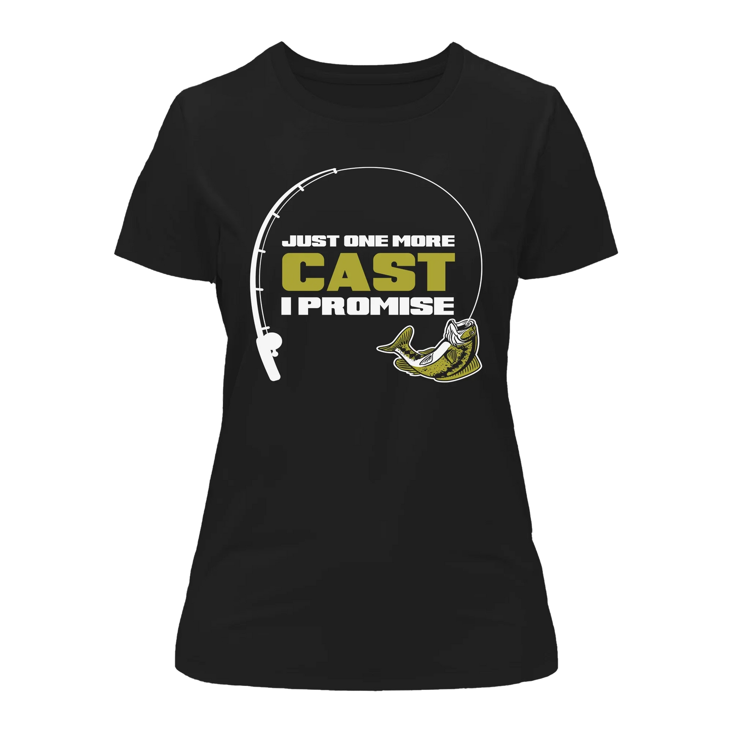 Outdoorzees Just One More Cast T-Shirt for Women