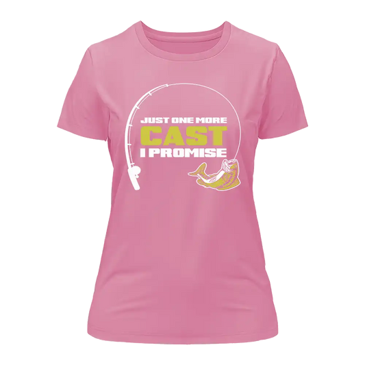 Outdoorzees Just One More Cast T-Shirt for Women