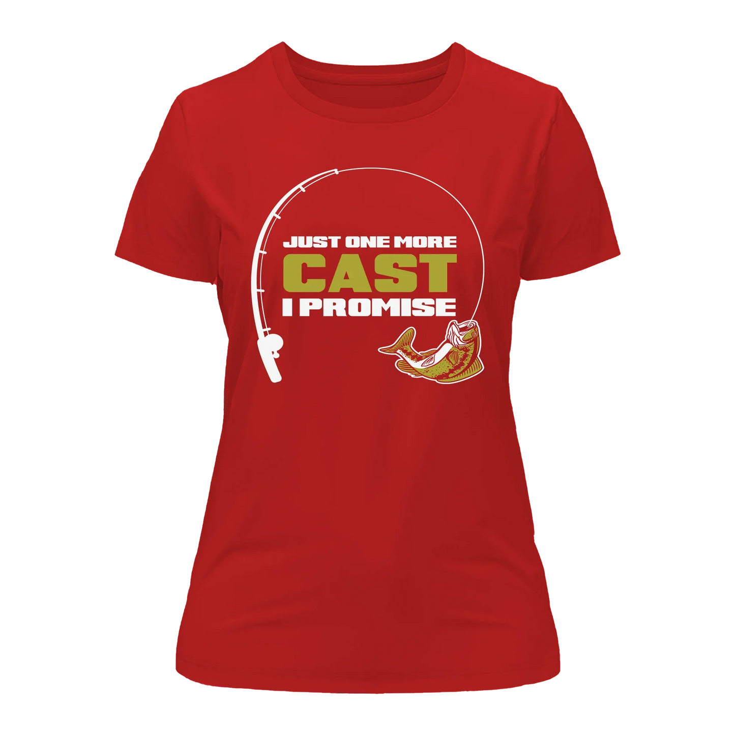 Outdoorzees Just One More Cast T-Shirt for Women