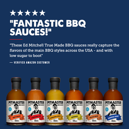 TrueMadeFoods Pitmaster Ed Mitchell BBQ Variety 6-Pack