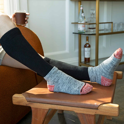 Comrad CozyGrip Compression Slipper Socks