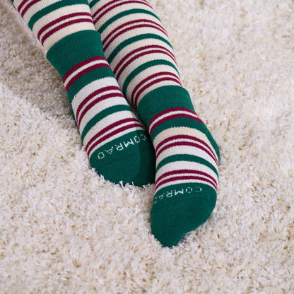 Comrad CozyGrip Compression Slipper Socks