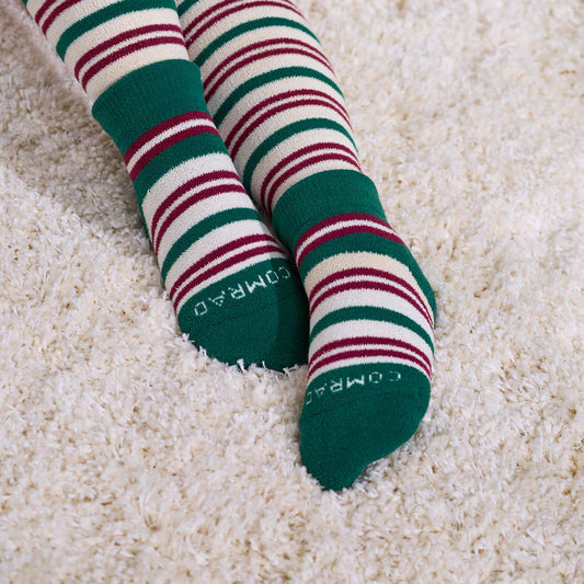 Comrad CozyGrip Compression Slipper Socks