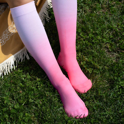 Comrad Knee-High Compression Socks - Ombre