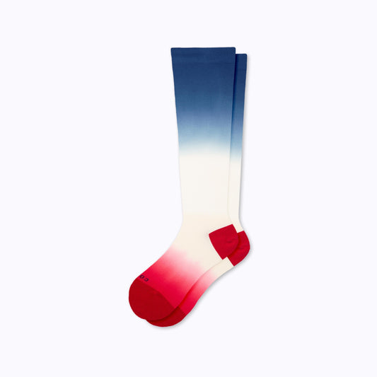 Comrad Knee-High Compression Socks – Double-Dip Ombre