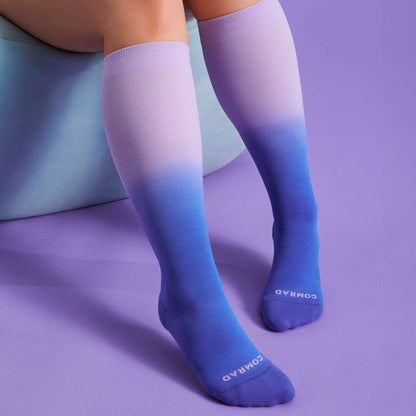 Comrad Knee-High Compression Socks – Ombre