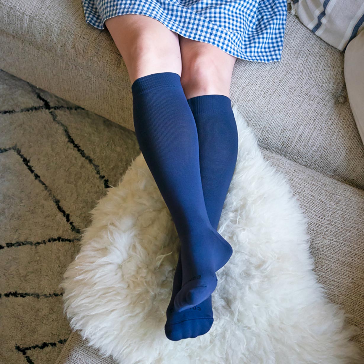 Comrad Knee-High Compression Socks – Solid