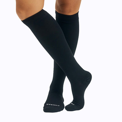 Comrad Knee-High Compression Socks - Solid (20-30 mmHg)