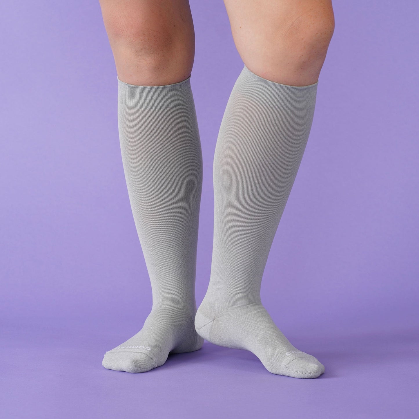 Comrad Knee-High Compression Socks - Solid (20-30 mmHg)