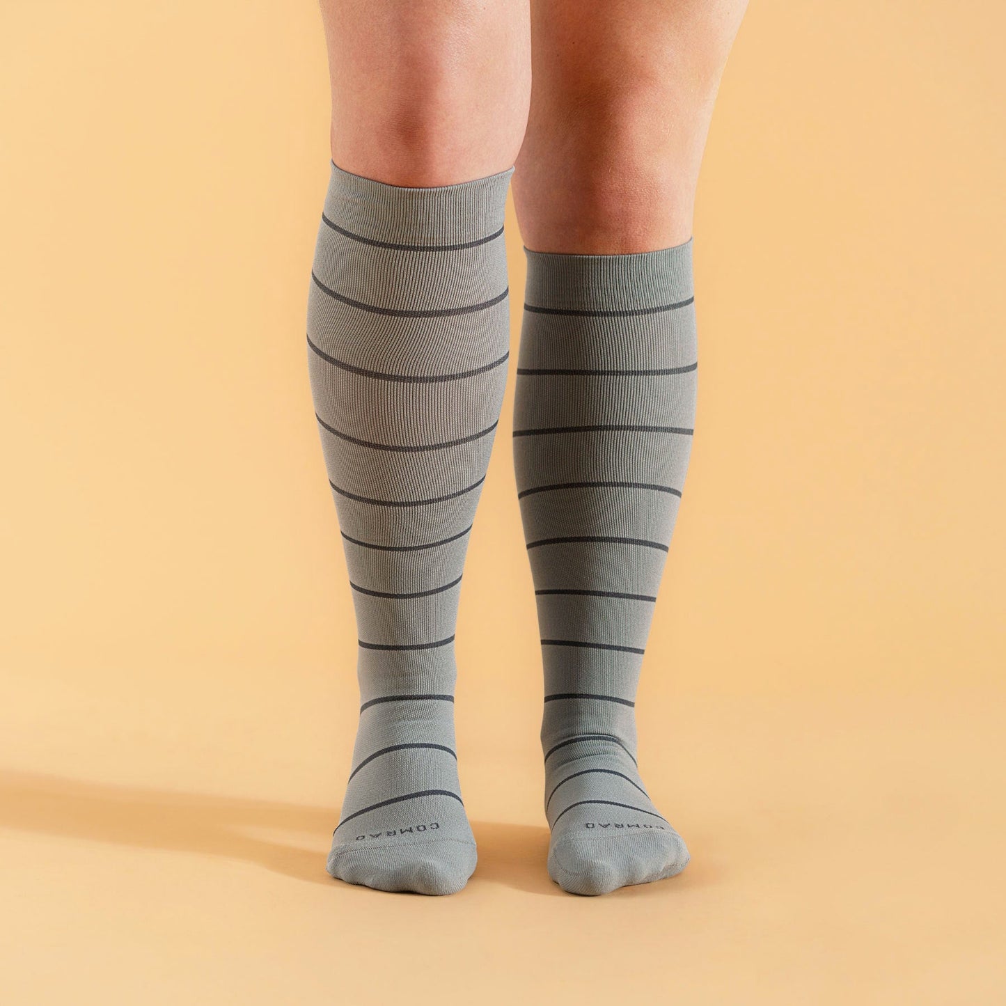 Comrad Knee-High Compression Socks – Stripes