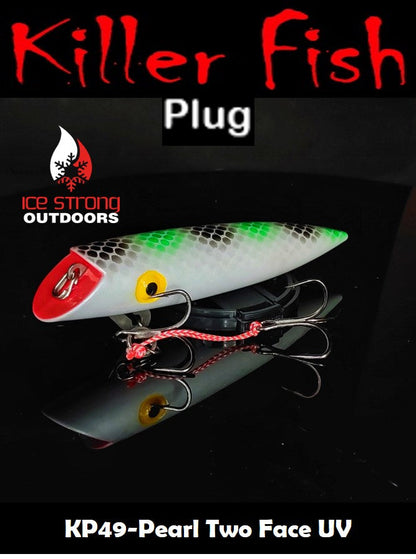 Ice Strong Outdoors - Killer Fish - Rattling TROLLING PLUG UV - NEW 2026 Colors Just Released!