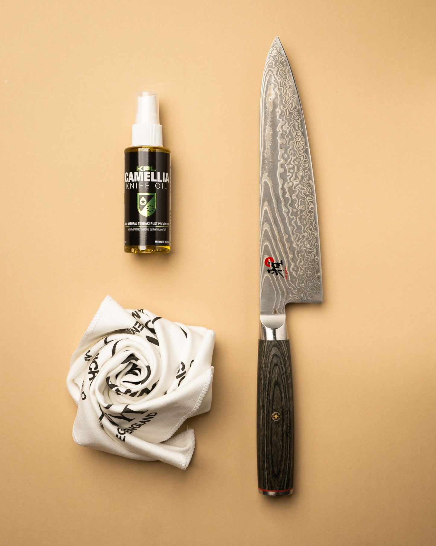 KPL Organic Camellia Kitchen Knife Oil - Carbon Steel and Cast Iron