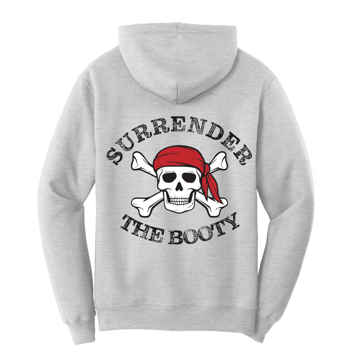 Saltwater Born Surrender The Booty Cotton Hoodie