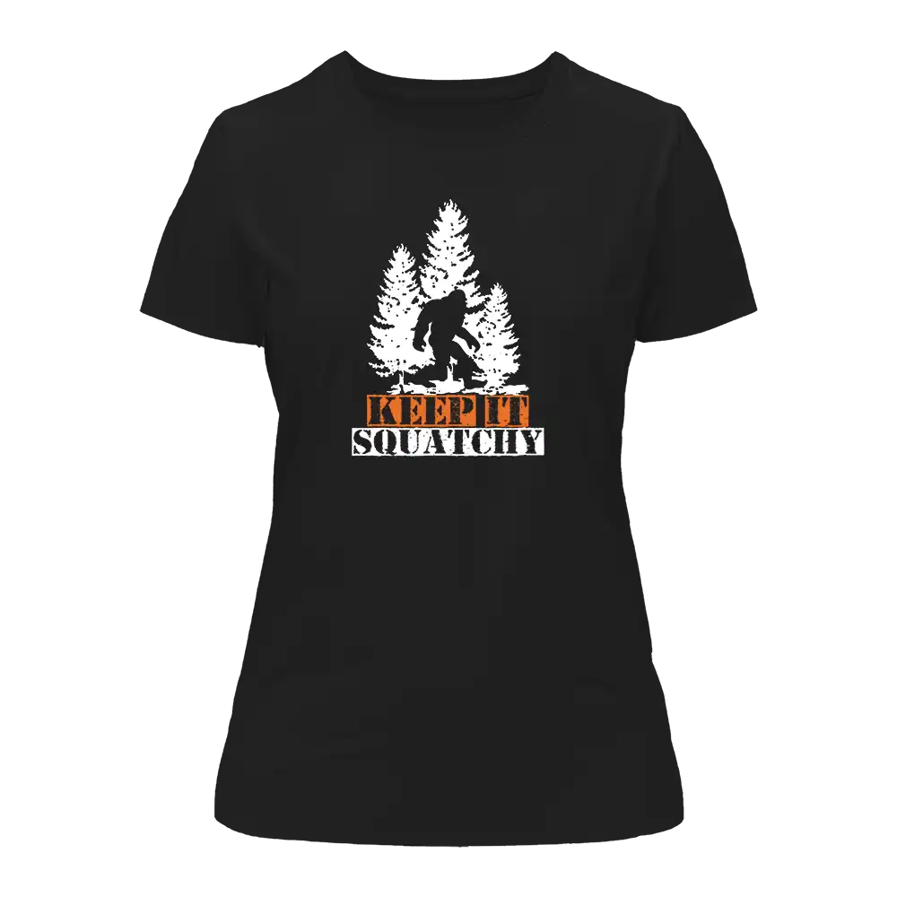Outdoorzees Keep It Squatchy T-Shirt for Women