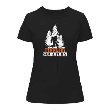Outdoorzees Keep It Squatchy T-Shirt for Women