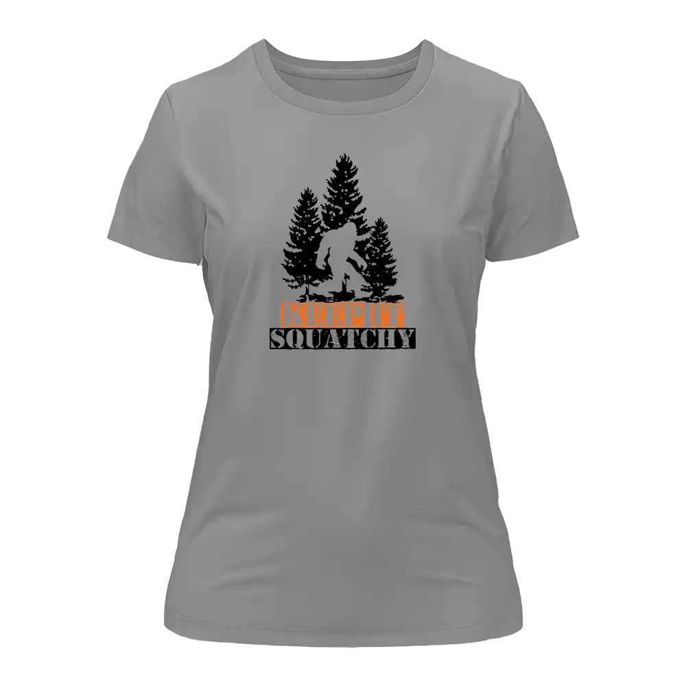 Outdoorzees Keep It Squatchy T-Shirt for Women