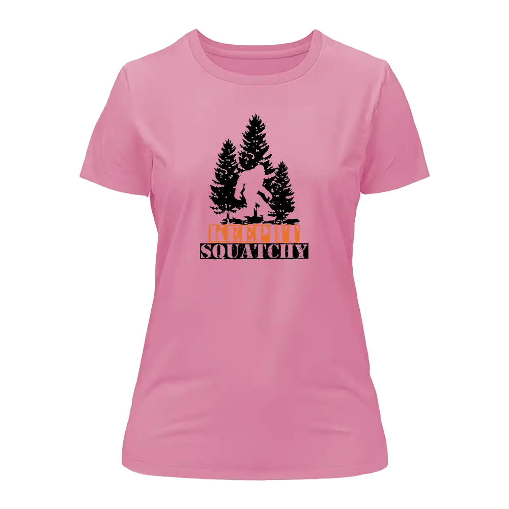 Outdoorzees Keep It Squatchy T-Shirt for Women
