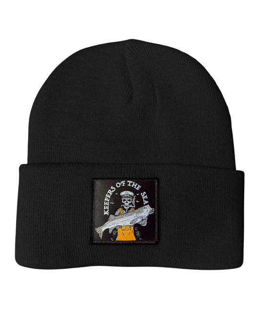 Keepers Only Co. Bass Slayer Beanie - Black