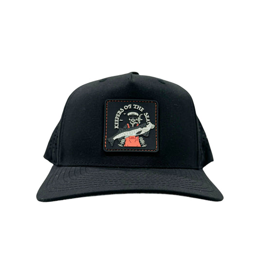 Keepers Only Co. Bass Slayer Black Snapback Hat