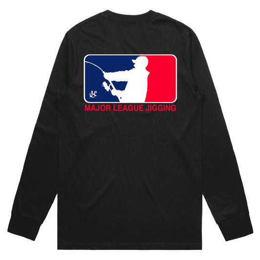 Keepers Only Co. Major League Jigging Black Long Sleeve