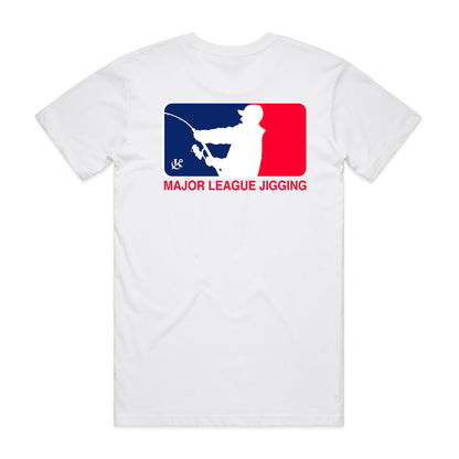 Keepers Only Co. Major League Jigging White T-Shirt