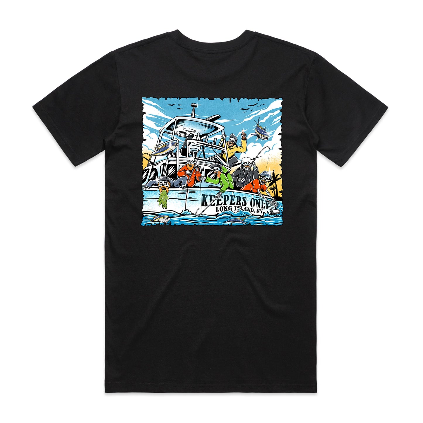 Keepers Only Co. Offshore Mayhem Black T-Shirt