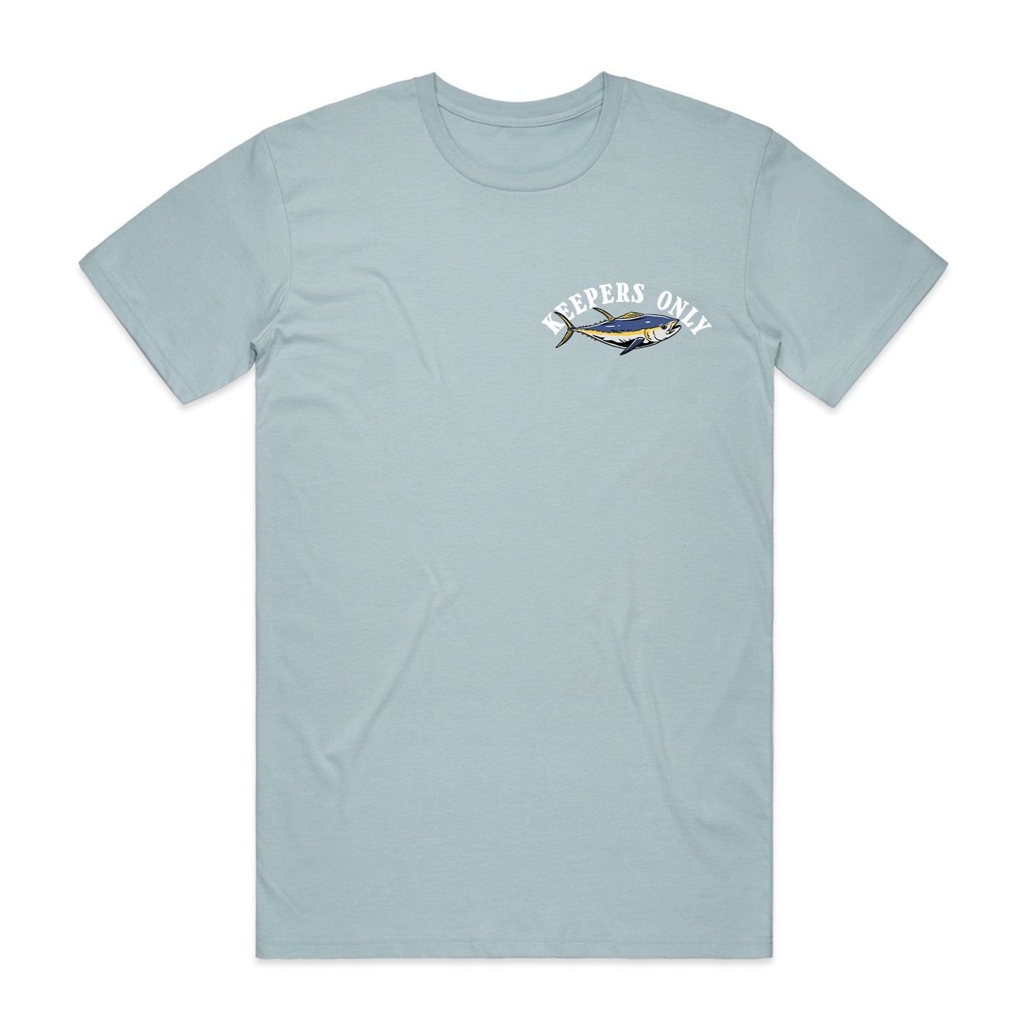 Keepers Only Co. Offshore Mayhem Pale Blue T-Shirt