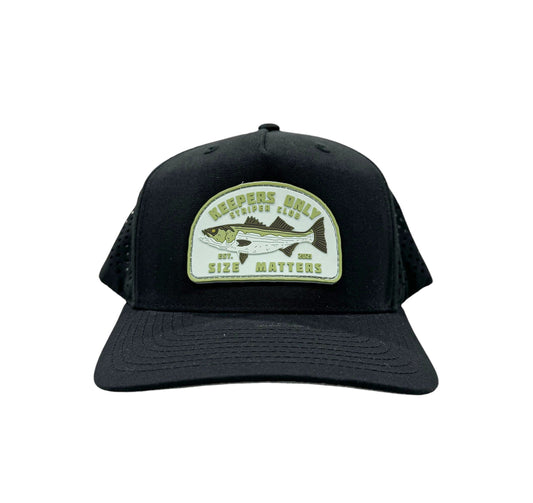 Keepers Only Co. Size Matters Black Snapback Hat