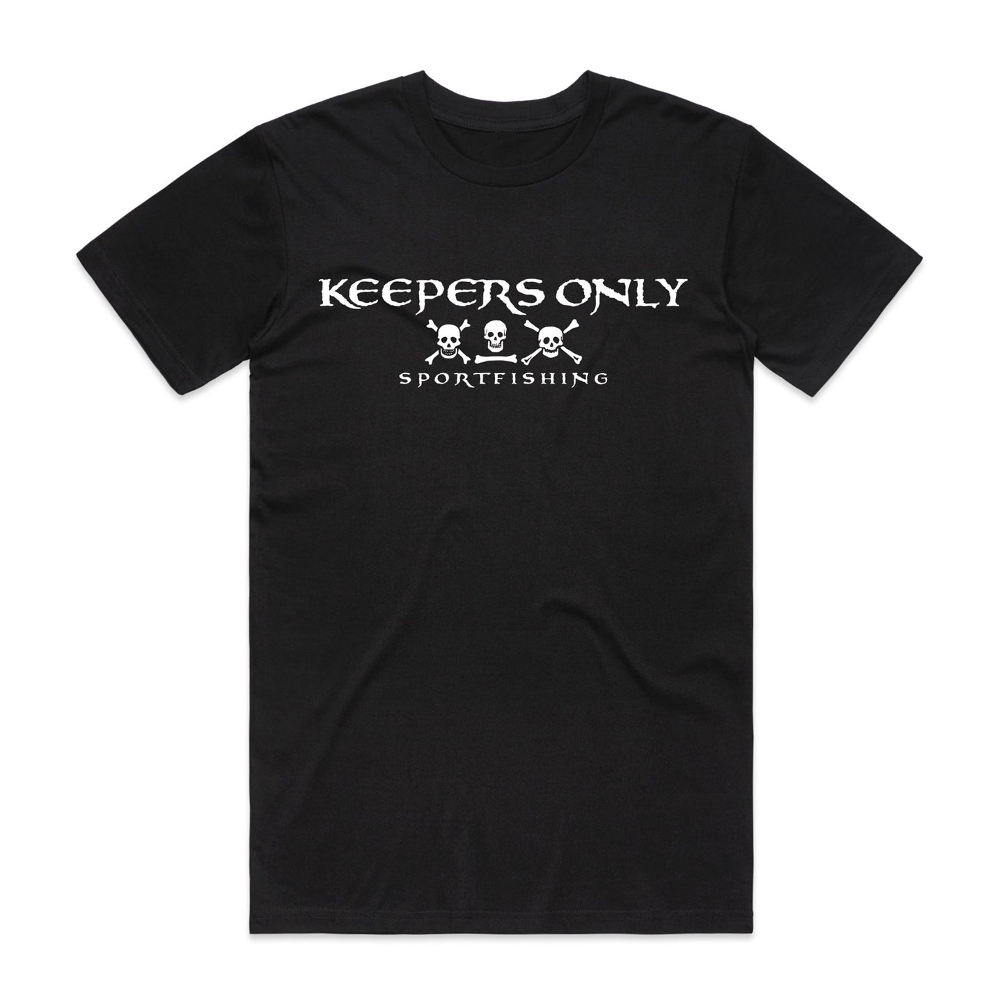 Keepers Only Co. Sportfishing Black T-Shirt