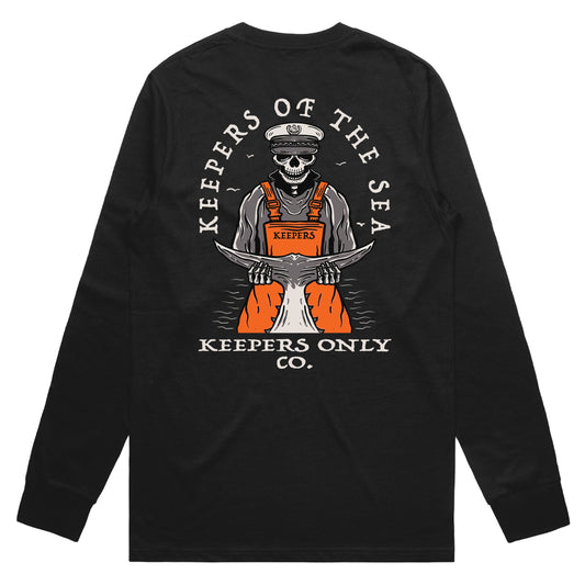 Keepers Only Co. Tuna Slayer Black Long Sleeve