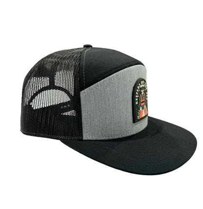 Keepers Only Co. Tuna Slayer 7-Panel Black / Grey Snapback