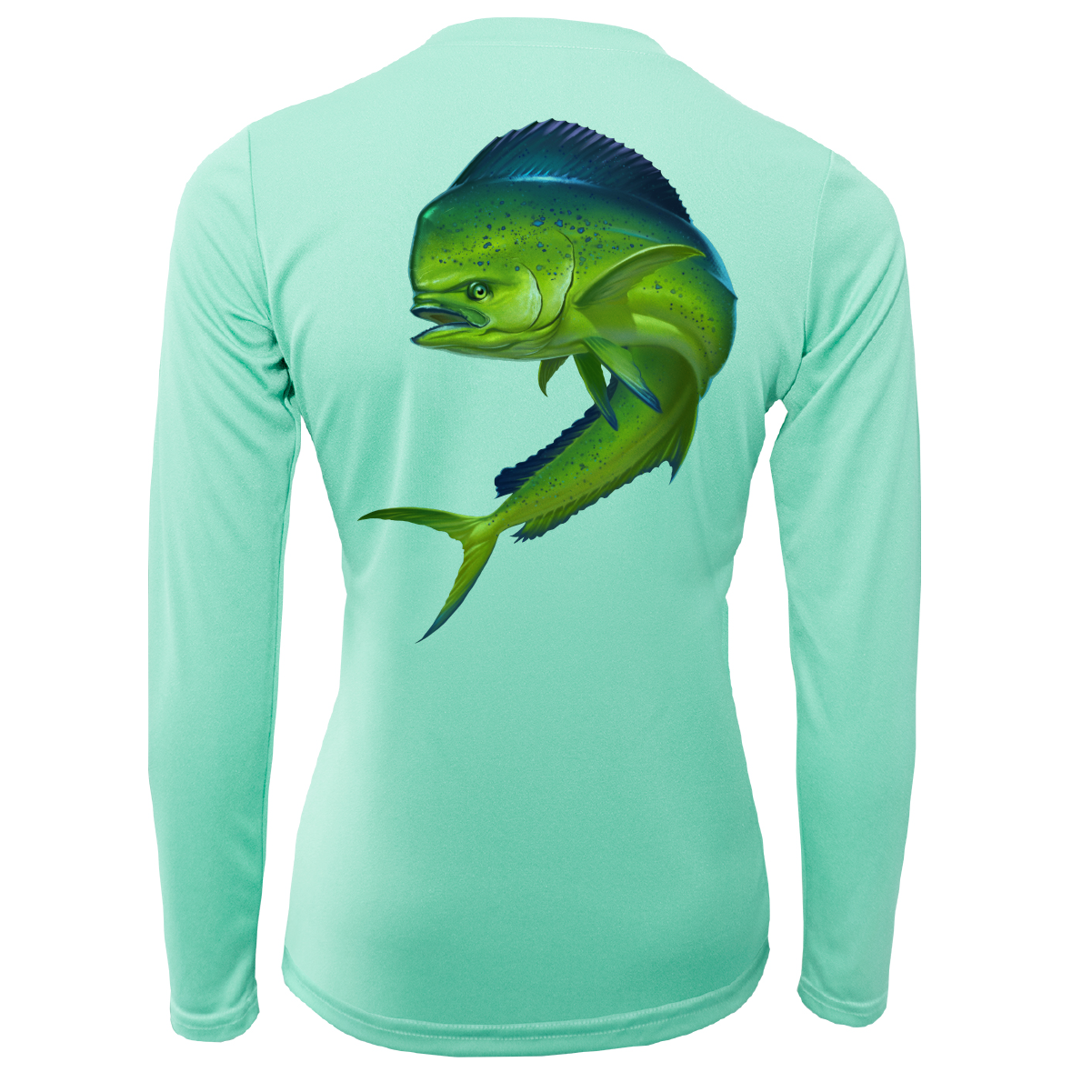 Saltwater Born Key West Action Mahi Women's Long Sleeve UPF 50+ Dry-Fit Shirt