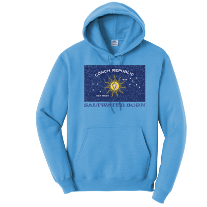 Saltwater Born Conch Republic Cotton Hoodie