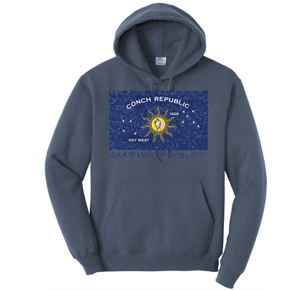 Saltwater Born Conch Republic Cotton Hoodie