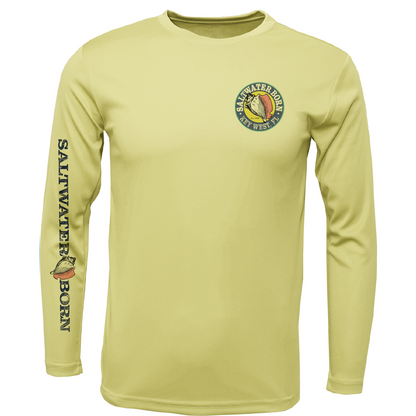 Saltwater Born Key West, FL Kraken Long Sleeve UPF 50+ Dry-Fit Shirt