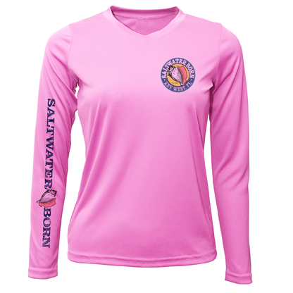 Saltwater Born Key West Kraken Women's Long Sleeve UPF 50+ Dry-Fit Shirt