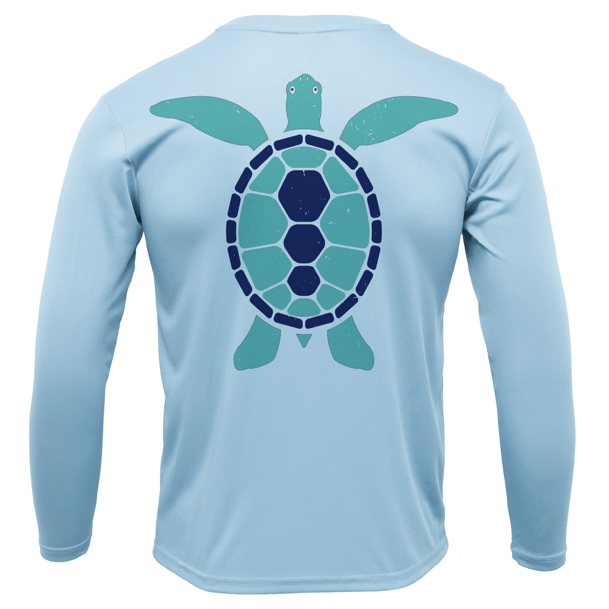 Saltwater Born Key West, FL Turtle Long Sleeve UPF 50+ Dry-Fit Shirt