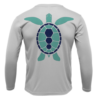 Saltwater Born Key West, FL Turtle Long Sleeve UPF 50+ Dry-Fit Shirt