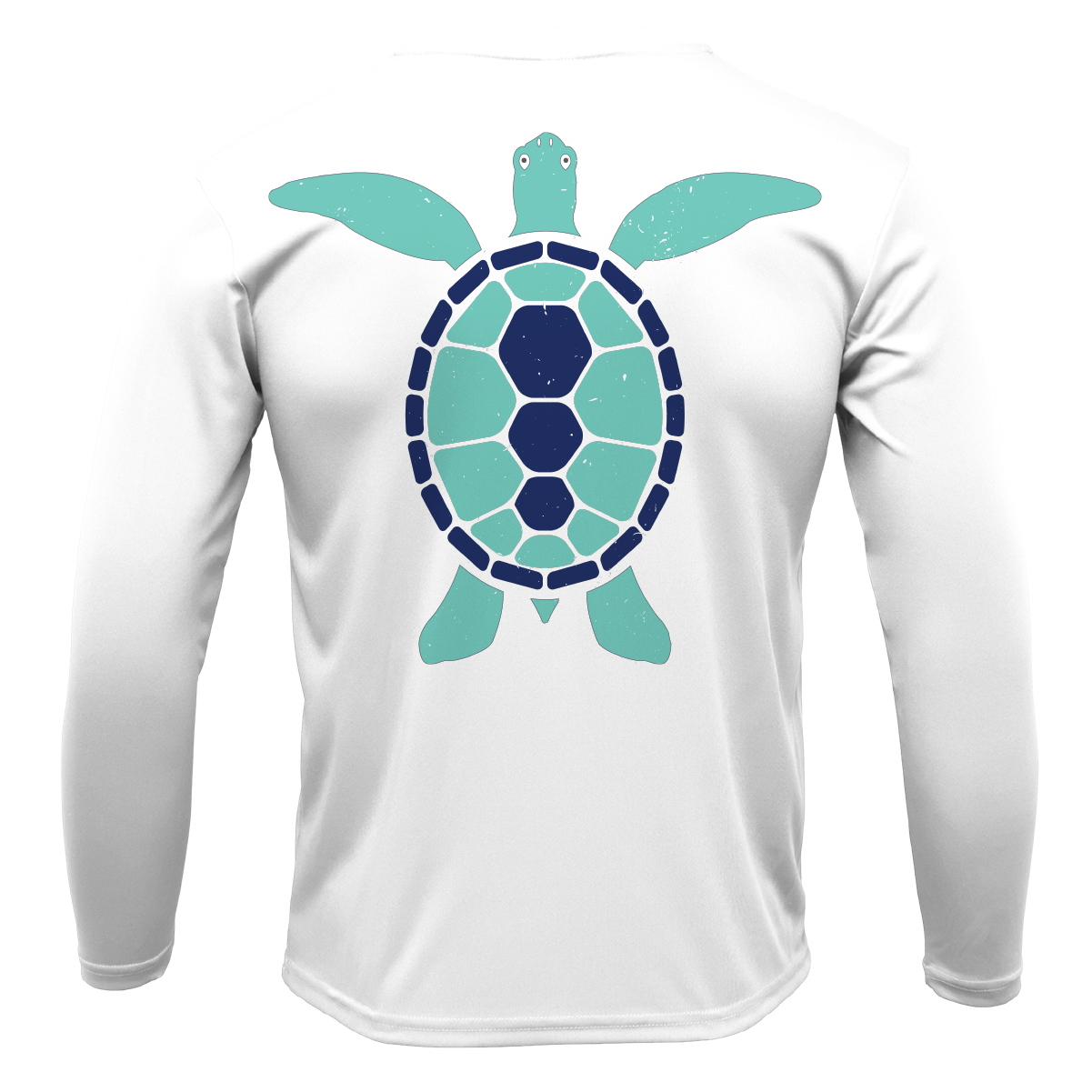 Saltwater Born Key West, FL Turtle Long Sleeve UPF 50+ Dry-Fit Shirt